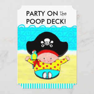 invitation à la douche bébé garçon