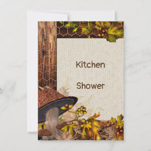 Invitation à la douche de cuisine