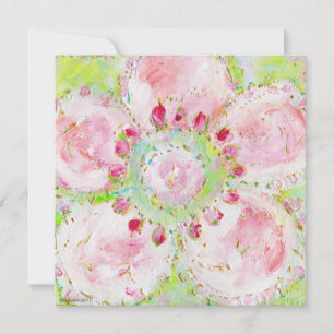 invitation à la douche "le printemps"