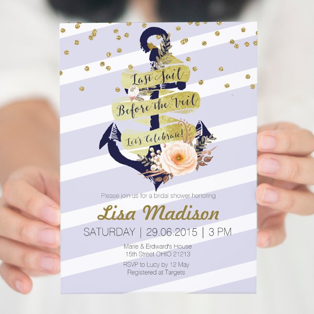 invitation à la douche nuptiale (Créateur téléchargé)