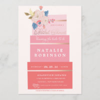 Invitation à la douche nuptiale Couture Cake - PIN