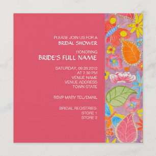 Invitation à la douche nuptiale de Ganesh