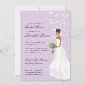 Invitation à la douche nuptiale de l'Aisle