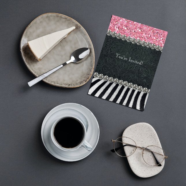 Invitation à la douche nuptiale de Parties scintil (Créateur téléchargé)