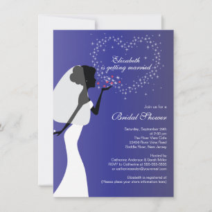 Invitation à la douche nuptiale d'une nuptiale de 