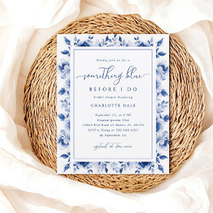 Invitation à la douche nuptiale Florale Budget