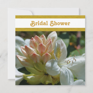 Invitation à la douche nuptiale Mariage de fleurs 