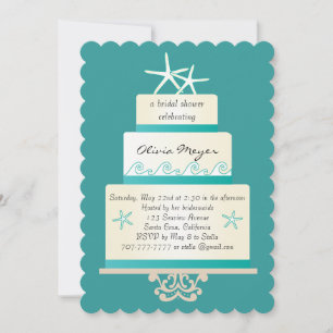 Invitation à la douche nuptiale Mariage de sébaste