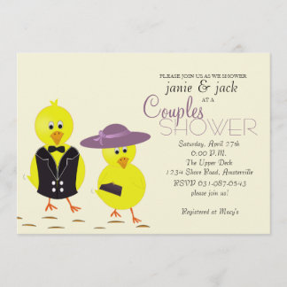 Invitation à la douche nuptiale pour les jeunes ma