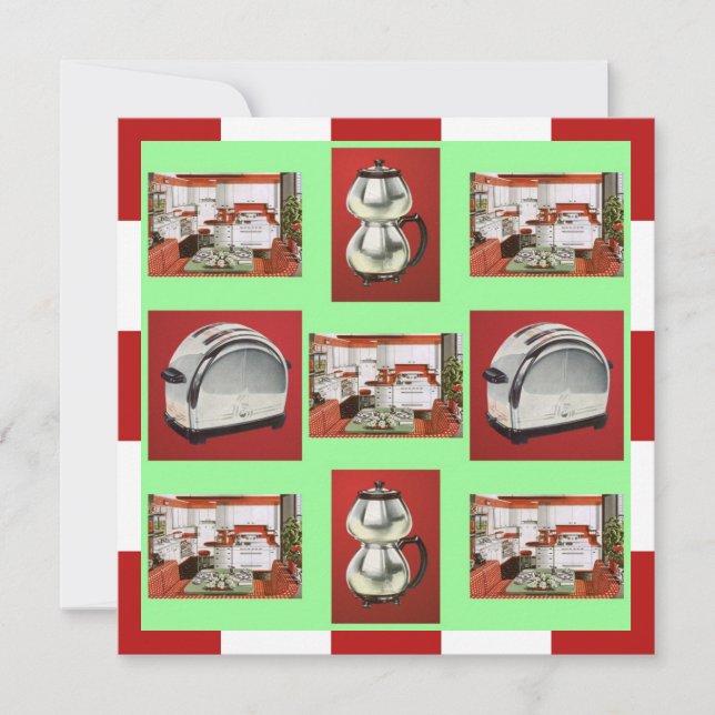 Invitation à la Faire-part de douche de cuisine Vi (Devant)