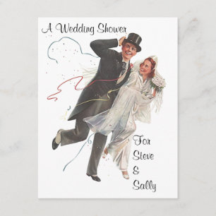 Invitation à la Faire-part de douche de mariage