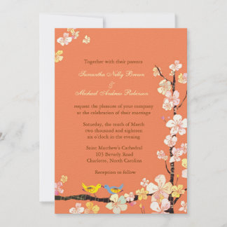 Invitation à la Faire-part des Mariages sucrés