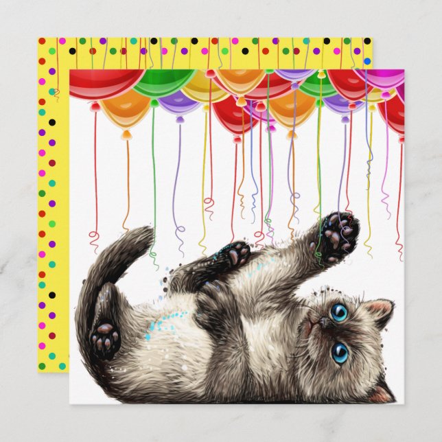 Invitation à la fête (Devant / Derrière)