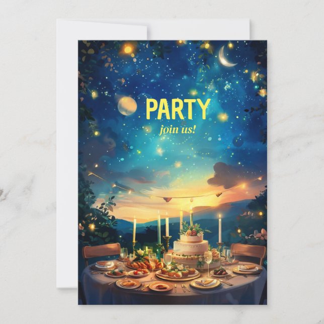 Invitation à la fête (Devant)