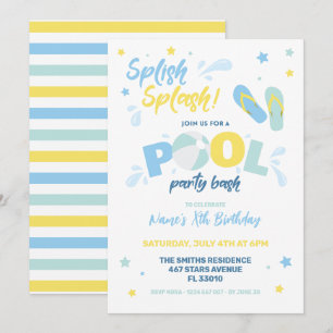 Invitation à la fête au bassin bleu