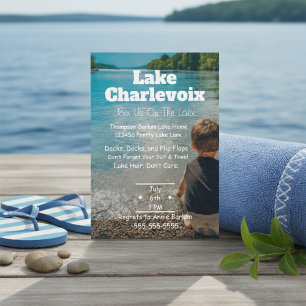 Invitation à la Fête au Lac