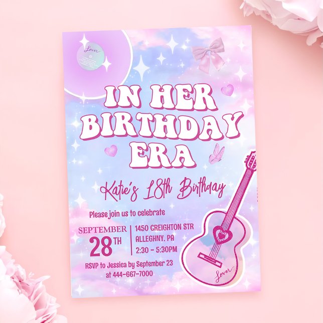 Invitation à la fête d'anniversaire (Créateur téléchargé)