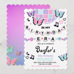 Invitation à la fête d'anniversaire