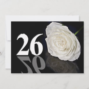Invitation à la fête d'anniversaire 26 ans