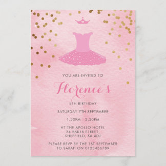 Invitation à la fête d'anniversaire à thème Baller