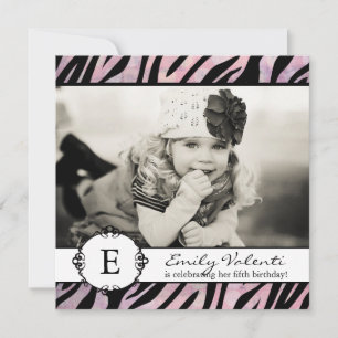 Invitation à la fête d'anniversaire Classy Grunge 