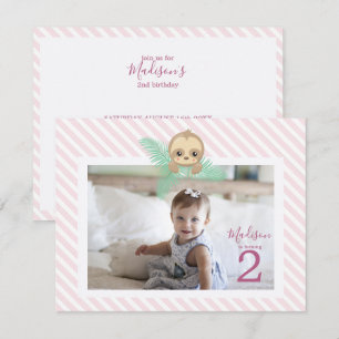 Invitation à la fête d'anniversaire de 2 ans de bé