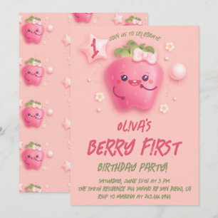 Invitation à la fête d'anniversaire de Berry First