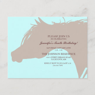 Invitation à la fête d'anniversaire de Blue Arabia