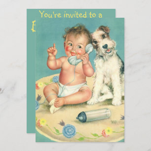 Invitation à la fête d'anniversaire de Chien Chien