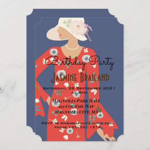 Invitation à la fête d'anniversaire de Flapper Gir