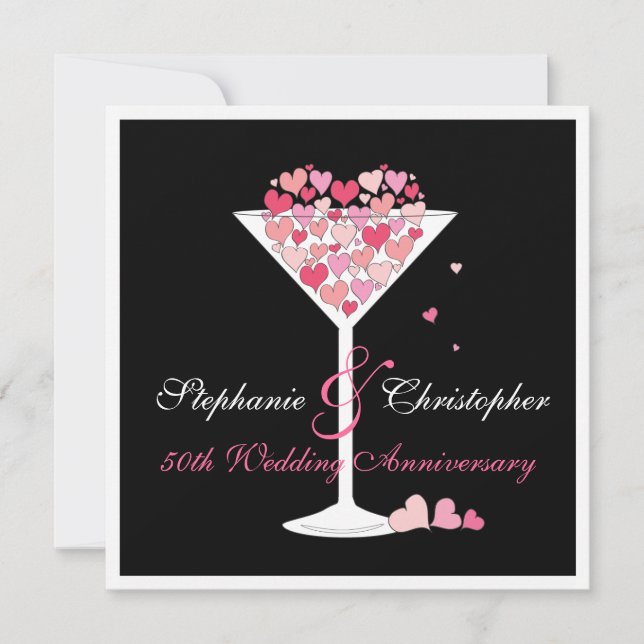 Invitation à la fête d'anniversaire de la célébrat (Devant)