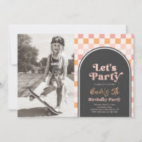 Invitation à la fête d'anniversaire de la cool | S