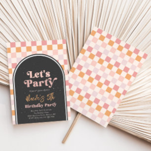 Invitation à la fête d'anniversaire de la cool   S