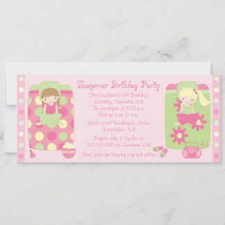 Invitation à la fête d'anniversaire de la petite f