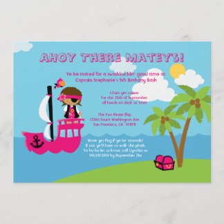Invitation à la fête d'anniversaire de la petite f
