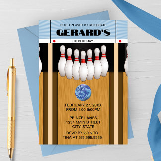 Invitation à la fête d'anniversaire de la piste de