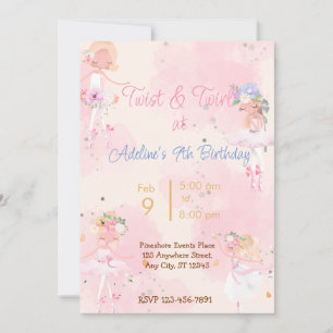 Invitation à la fête d'anniversaire de la princess