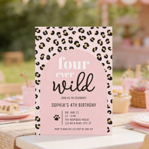Invitation à la fête d'anniversaire de la Safari G