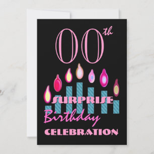 Invitation à la fête d'anniversaire de l'année per