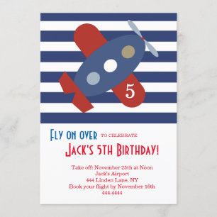 Invitation à la fête d'anniversaire de Little Airp