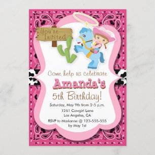 Invitation à la fête d'anniversaire de Little Pony