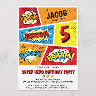 Invitations Faire Part Cartes Boom Zazzle Fr