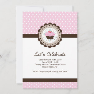 Invitation à la fête d'anniversaire de Whimsical