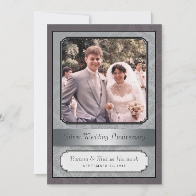 Invitation à la fête d'anniversaire des 25 ans de  (Devant)