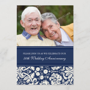 Invitation à la fête d'anniversaire des 50 ans de