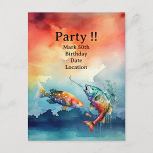 Invitation à la fête d'anniversaire des 50 ans des