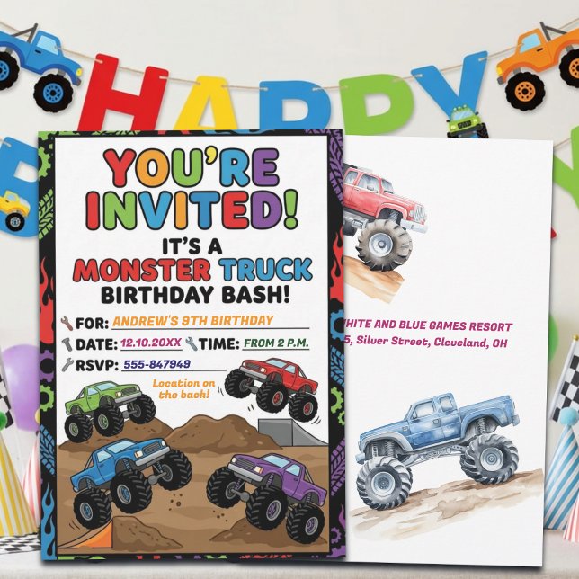 Invitation à la fête d'anniversaire des 9 ans de F (Créateur téléchargé)