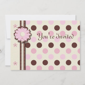 Invitation à la fête d'anniversaire des à petits p