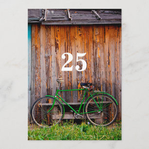 Invitation à la fête d'anniversaire des cyclistes