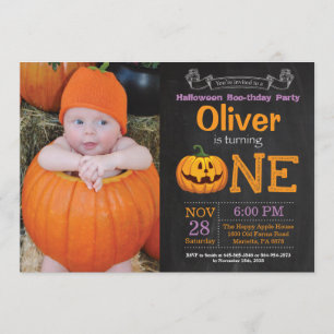 Invitation à la fête d'anniversaire d'Halloween